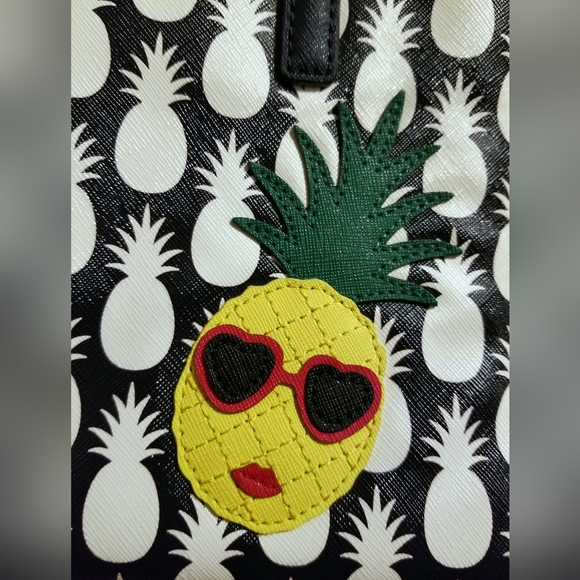 Kate Spade NWOT Cedar Street Pineapple Small Hayden Satchel 🍍🍍🍍 - Picture 8 of 8